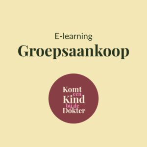 Kindgerichte zorg in de huisartsenpraktijk- Groepsaankoop